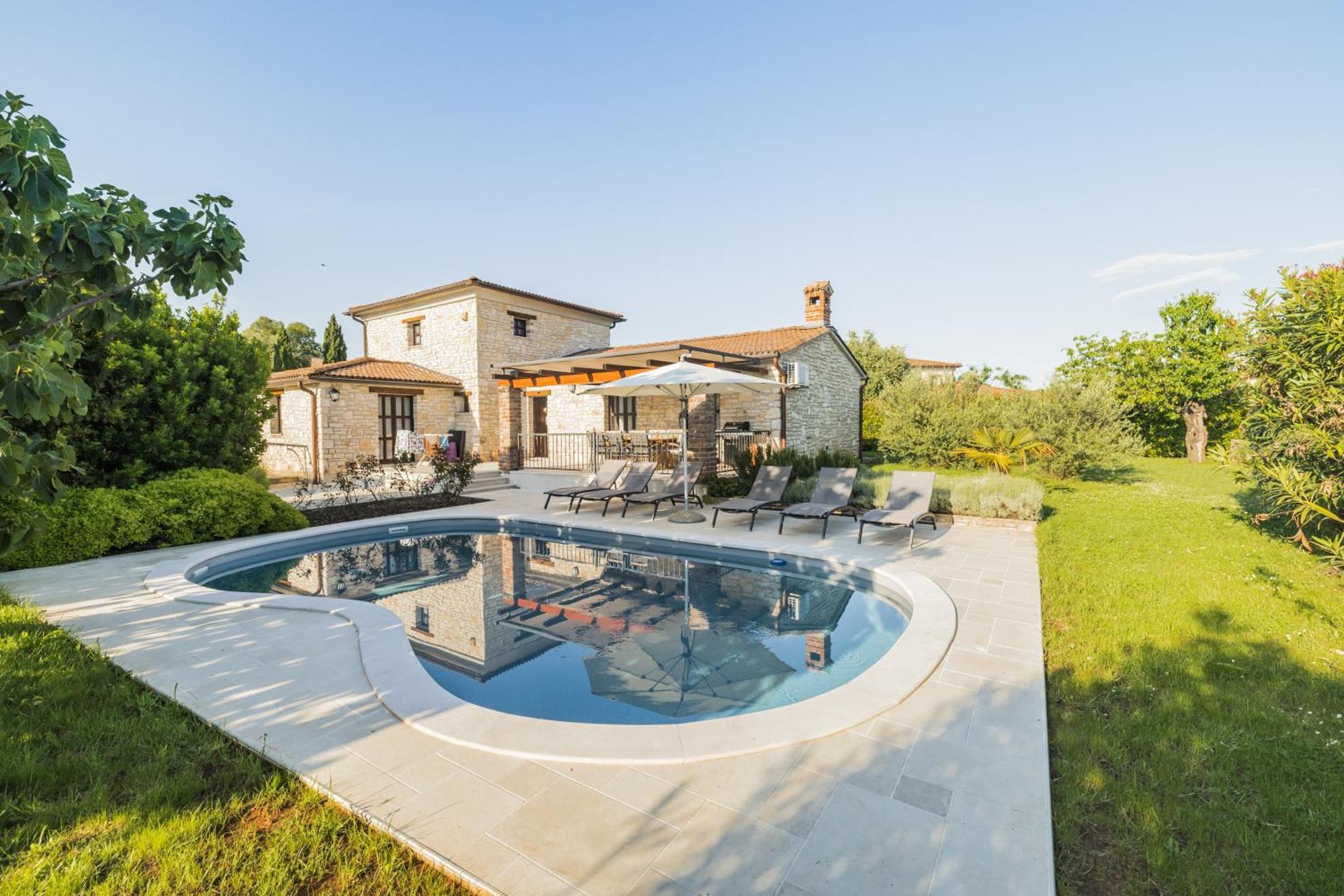 Villa Jurinea In Istrien Mit Pool Barat  Exterior foto