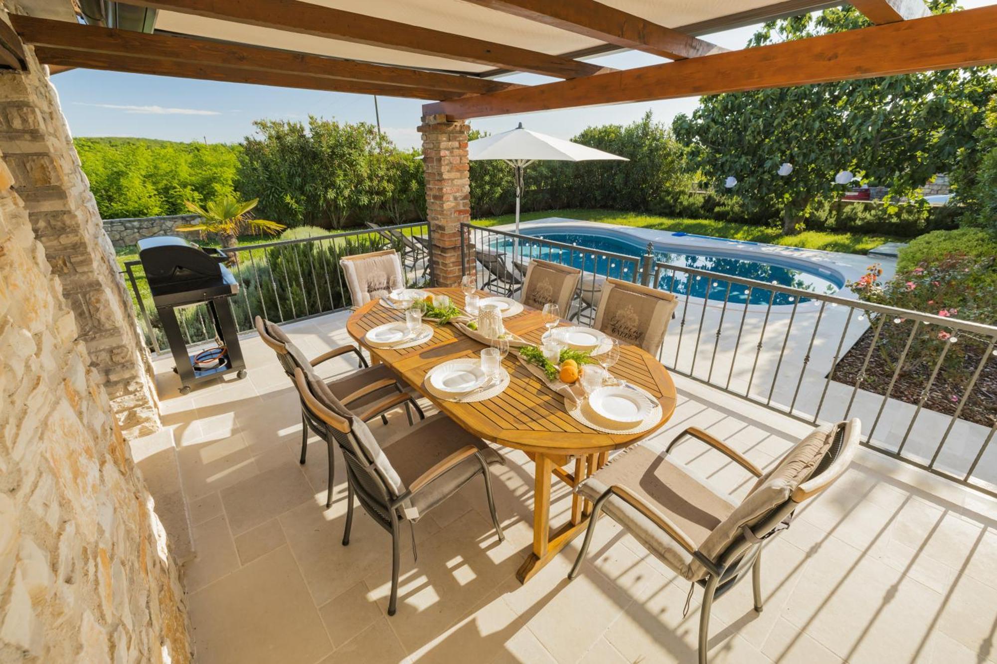 Villa Jurinea In Istrien Mit Pool Barat  Exterior foto